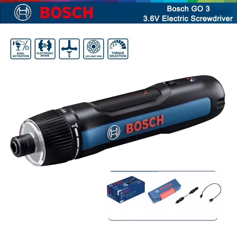 Smart Home Bosch - مفك براغي كهربائي بوش جو 3،