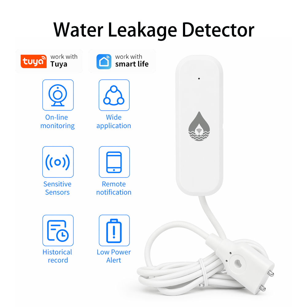 Wifi Water Sensor - جهاز إنذار تسرب المياه واي فاي/زيجبي