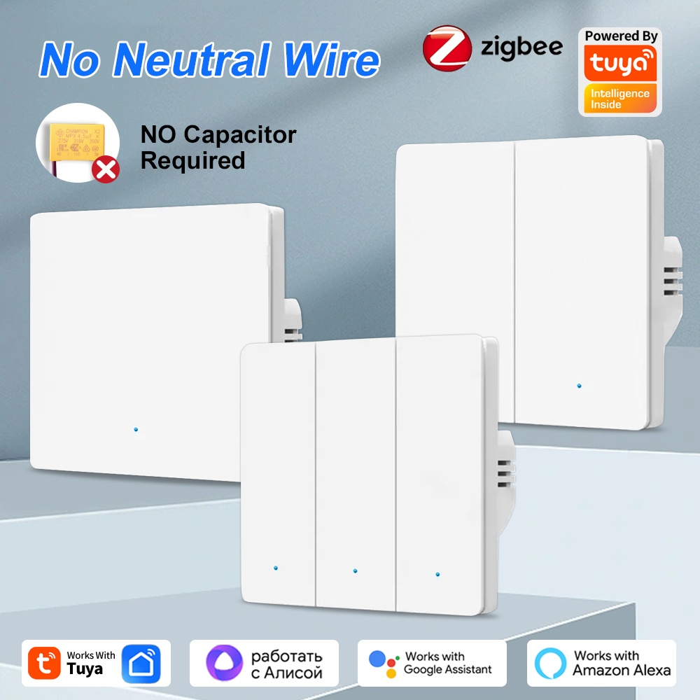 Smart Home Button - مفتاح ضغط ذكي ZigBee بـ 1