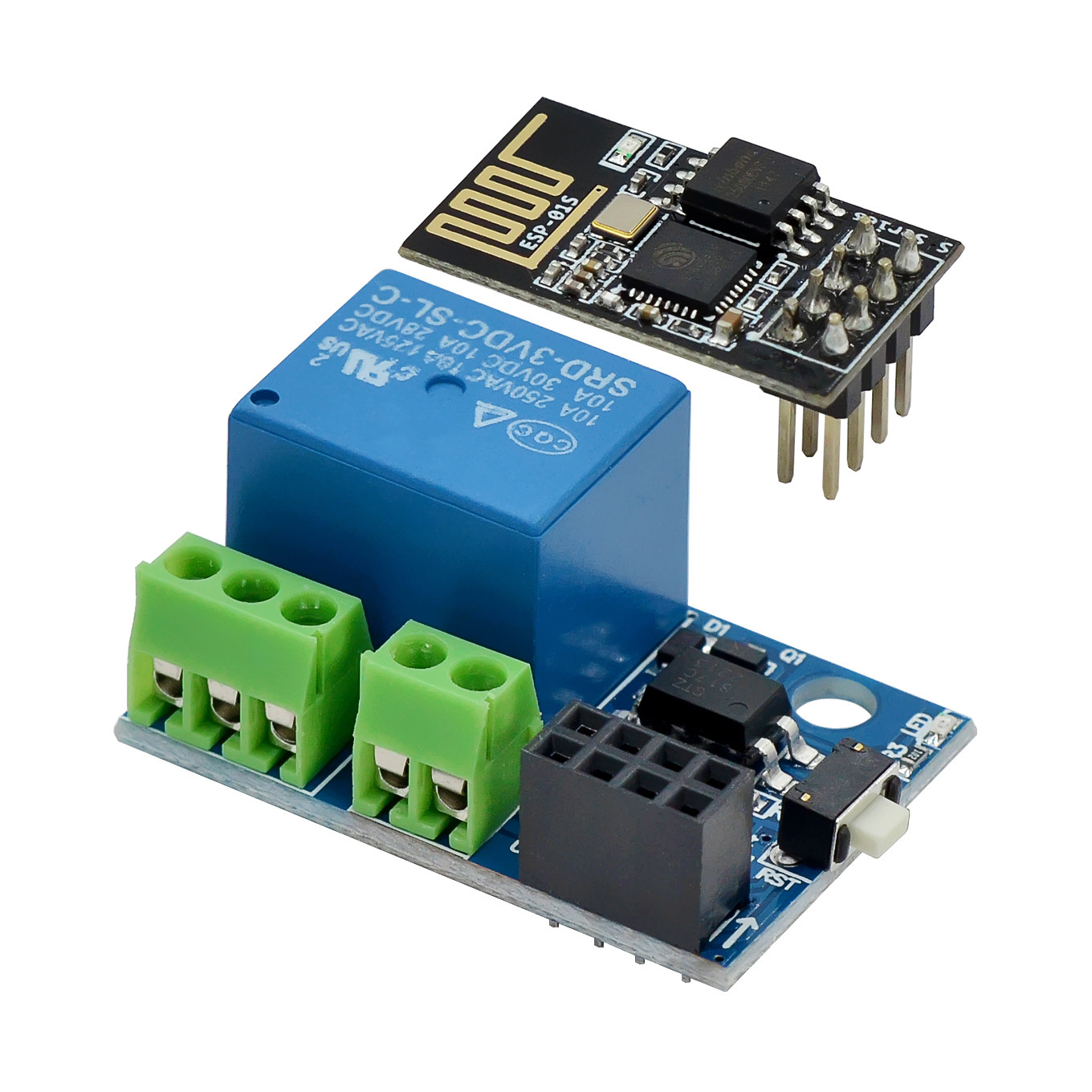 Smart Home Arduino Uno - ESP-01S WiFi وحدة التتابع 5 فولت