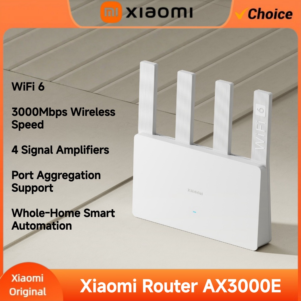 Smart Home Future - راوتر شاومي AX3000E بتقنية واي فاي