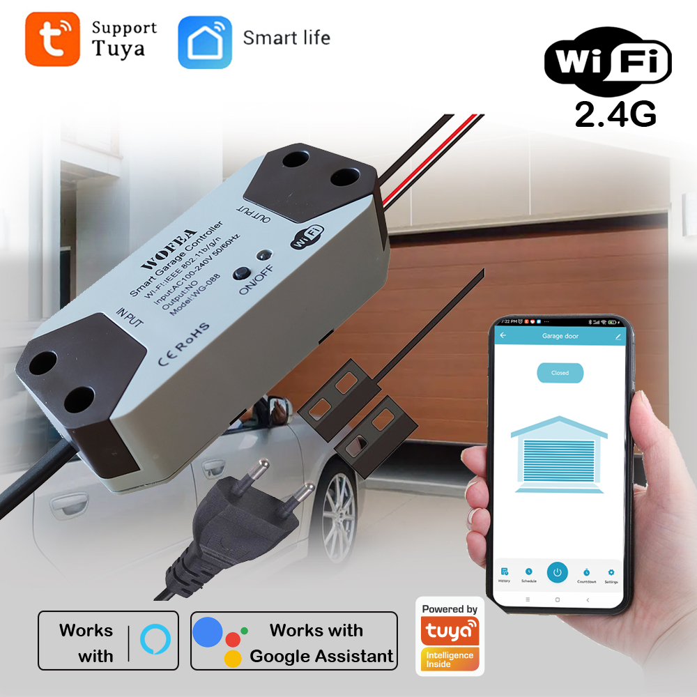 Smart Home Registration - وحدة تحكم فتاحة باب المرآب الذكية،