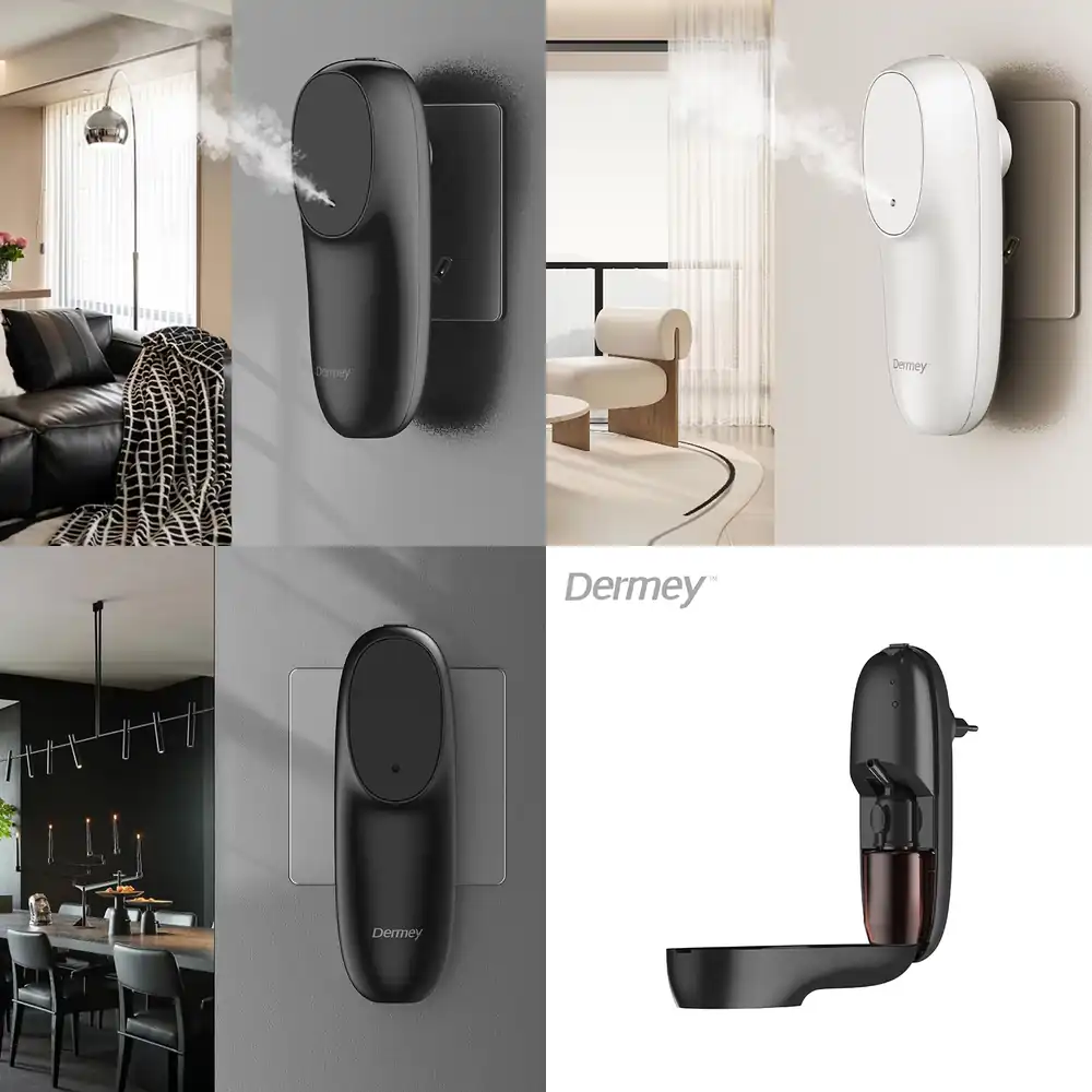 Smart Home Uses - جهاز نشر العطور الكهربائي مع اتصال