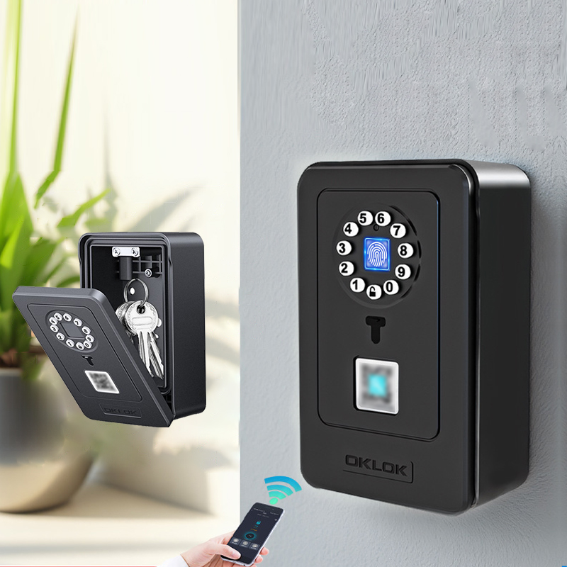 Smart Home Design - قفل ذكي بتصميم معلق، صندوق تخزين