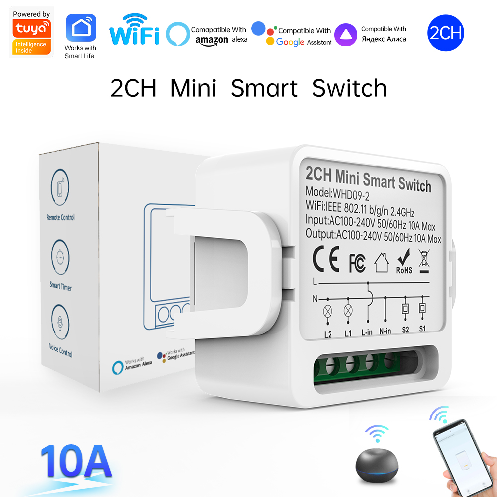 Smart Home Button - مفتاح تويا الذكي ثنائي الاتجاه بـ