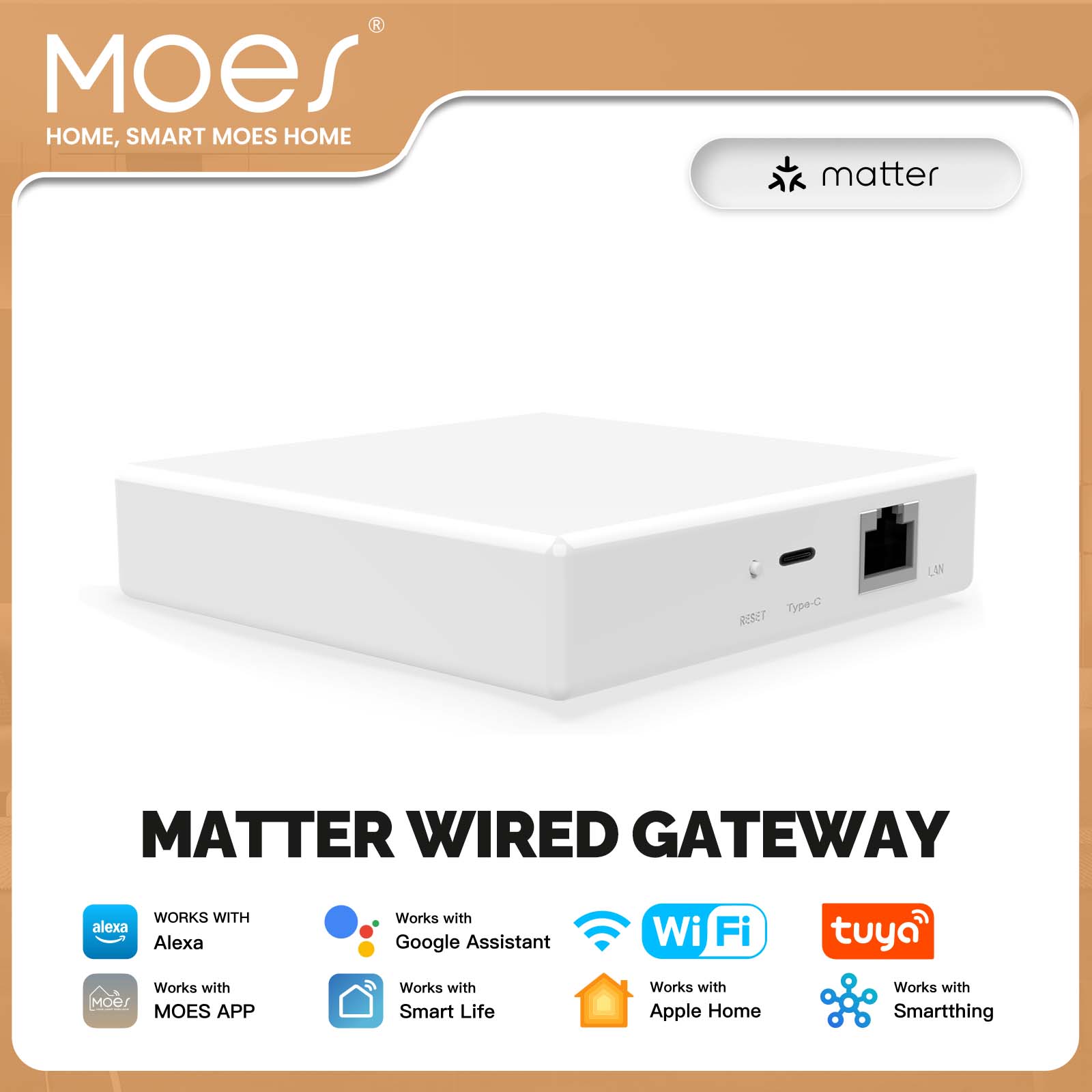 Smart Home Registration - بوابة MOES Tuya ZigBee Matter Thread،