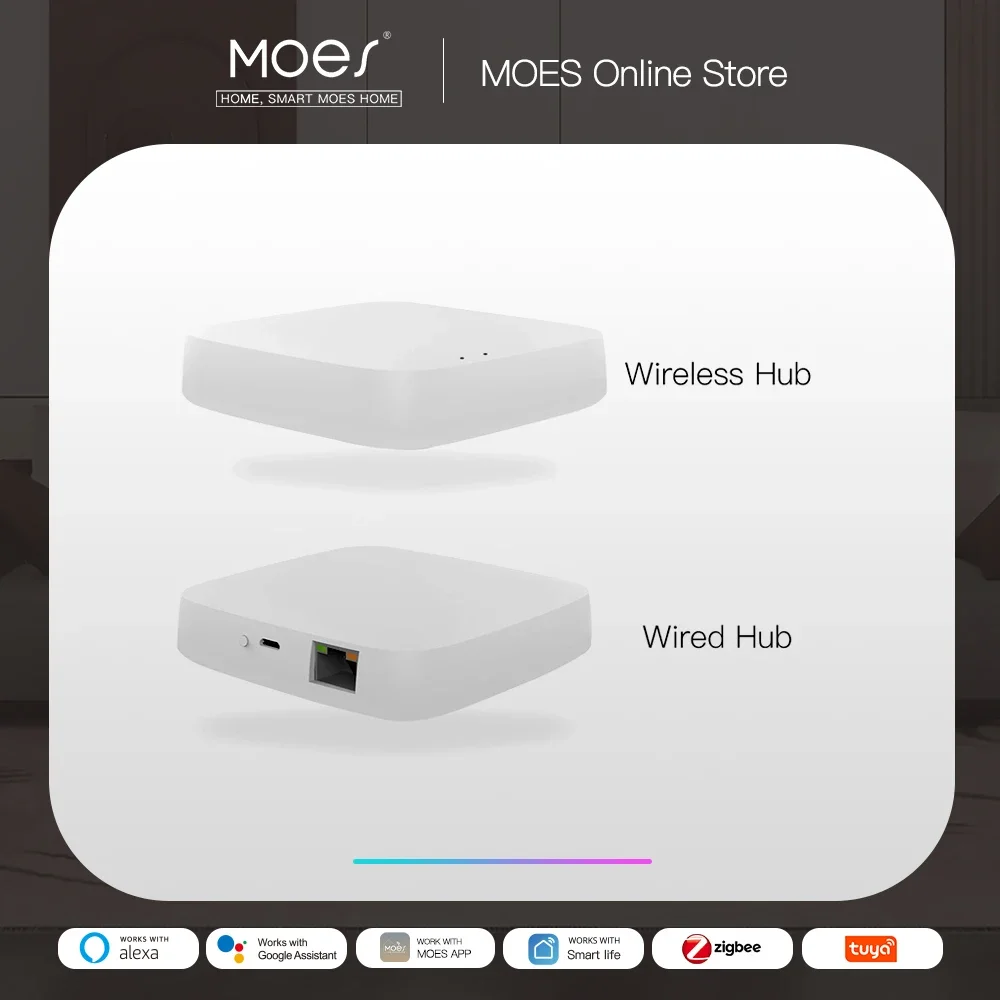 Smart Home Outdoor - Tuya ZigBee 3.0 Smart Gateway Hub