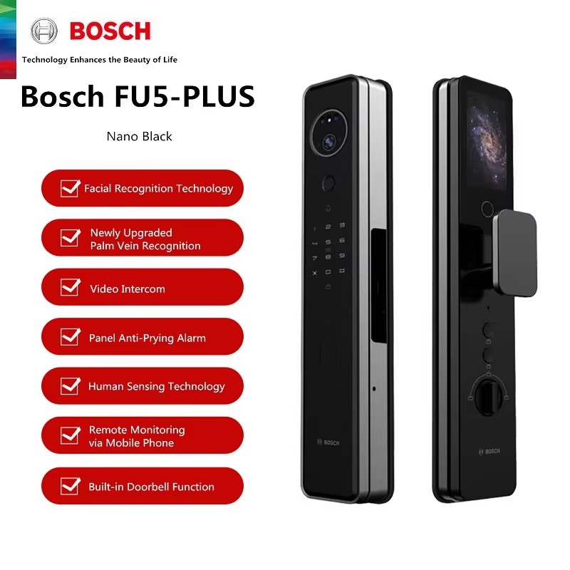 قفل ذكي BOSCH FU5-Plus مع تقني - مراجعة Smart Home Bosch وسعره