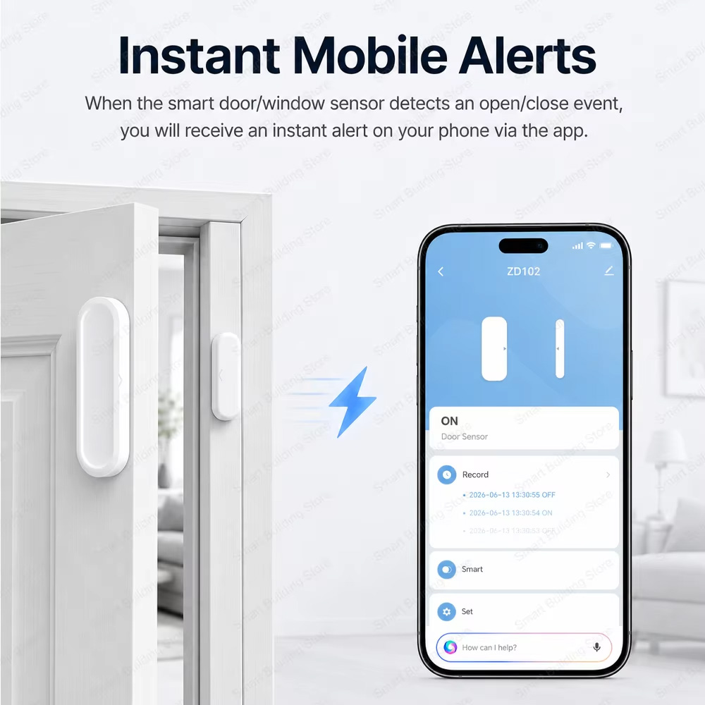 مستشعر مقاوم للماء للأبواب وال - مراجعة Smart Home Zentrale وسعره
