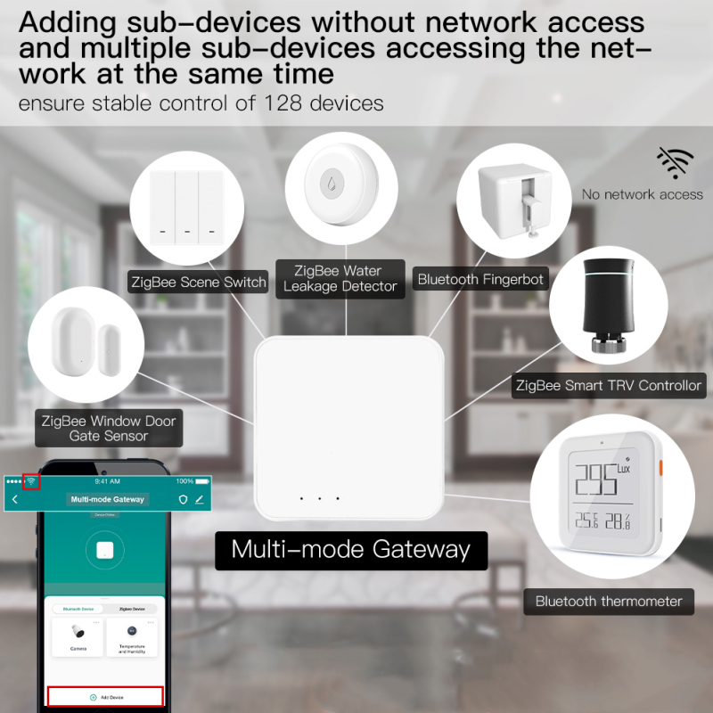 Tuya Smart Gateway Hub متعدد ا - مراجعة Smart Home Registration وسعره