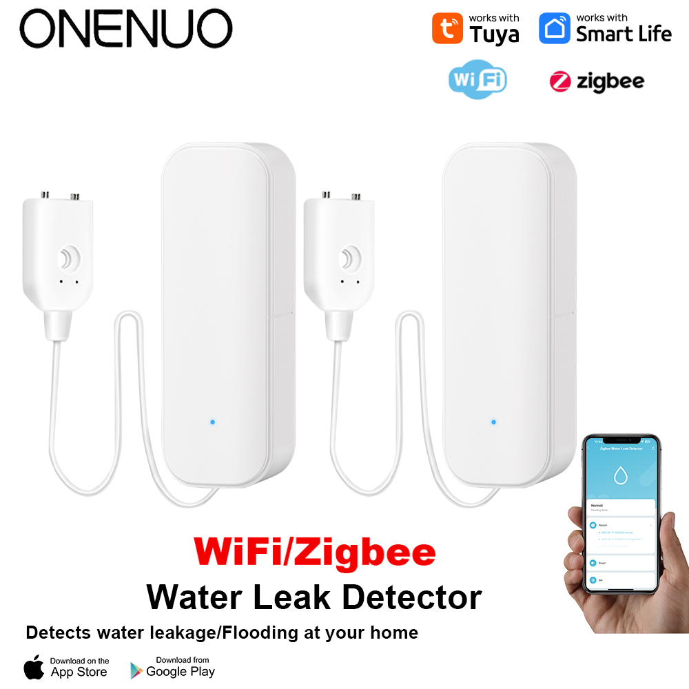واي فاي/زيجبي استشعار المياه ت - مراجعة Wifi Water Sensor وسعره