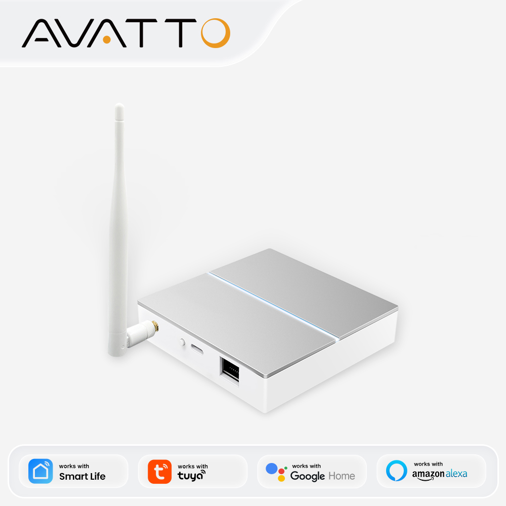 بوابة AVATTO Tuya ZigBee مع هو - مراجعة Smart Home Registration وسعره