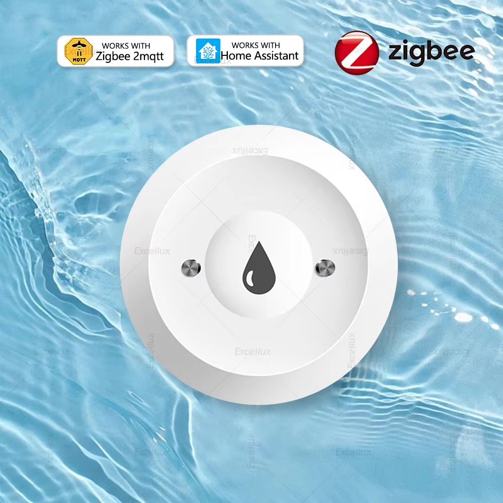 زيجبي كاشف المياه تسرب الاستشع - مراجعة Smart Home Features وسعره