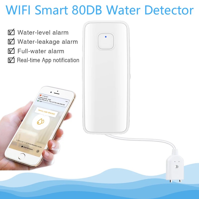 جهاز استشعار ذكي لتسرب المياه  - مراجعة Wifi Water Sensor وسعره
