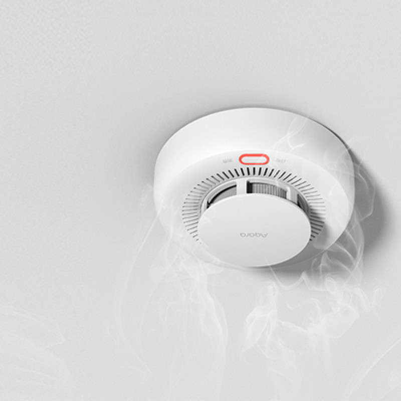Aqara-مستشعر كاشف الدخان الذكي - مراجعة Smart Home Future وسعره