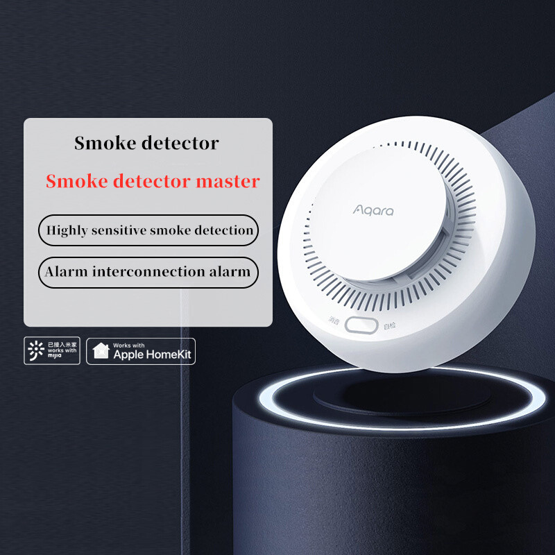 Aqara-مستشعر كاشف الدخان الذكي - مراجعة Smart Home Future وسعره