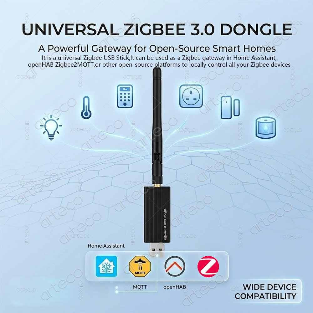 دونجل USB بتقنية Zigbee 3.0، ب - مراجعة Smart Home Registration وسعره