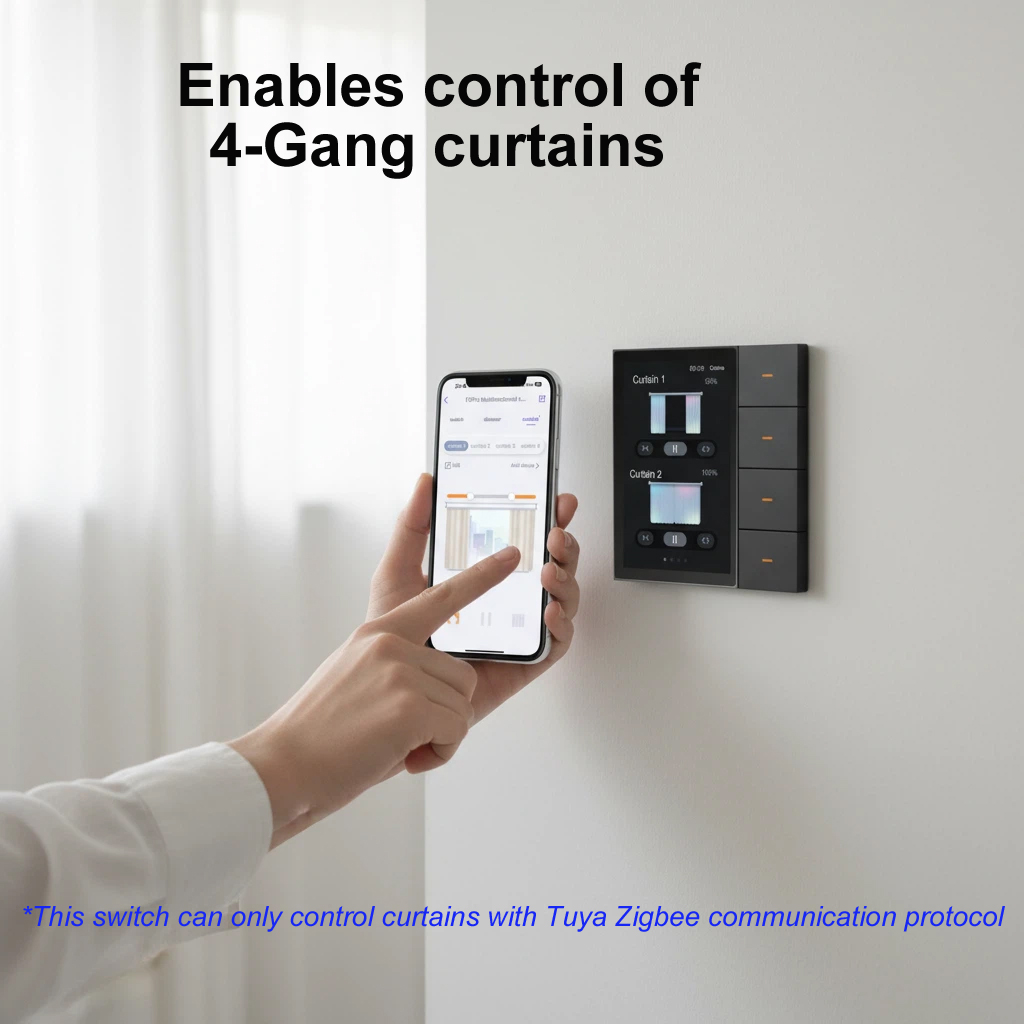 لوحة تحكم ذكية F3-pro من Tuya  - مراجعة Smart Home Button وسعره