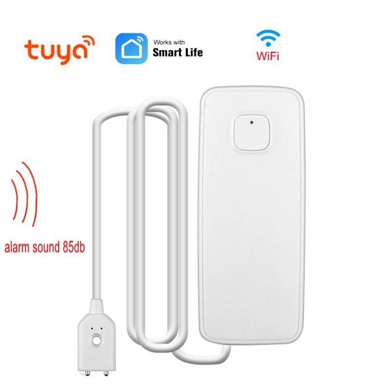 Tuya واي فاي الذكية تسرب الميا - مراجعة Wifi Water Sensor وسعره