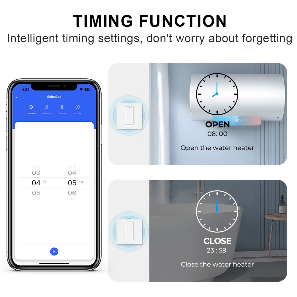 مفتاح سخان المياه الذكي/واي فا - مراجعة Smart Home Button وسعره