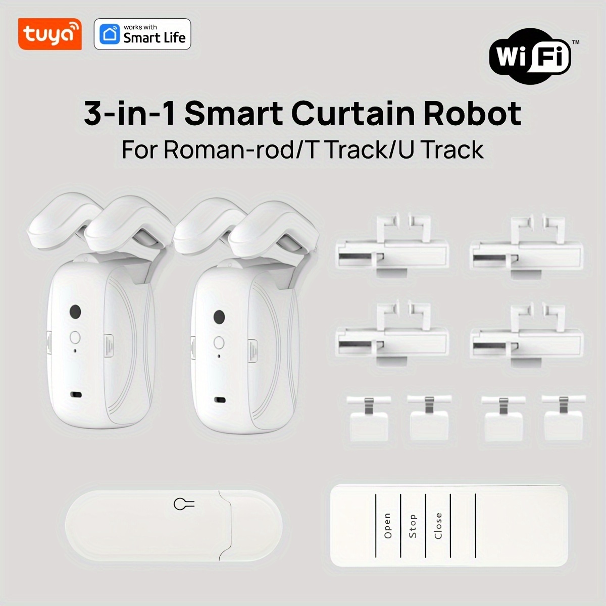 روبوت ستائر ذكي من تويا يعمل ب - مراجعة Smart Home Registration وسعره