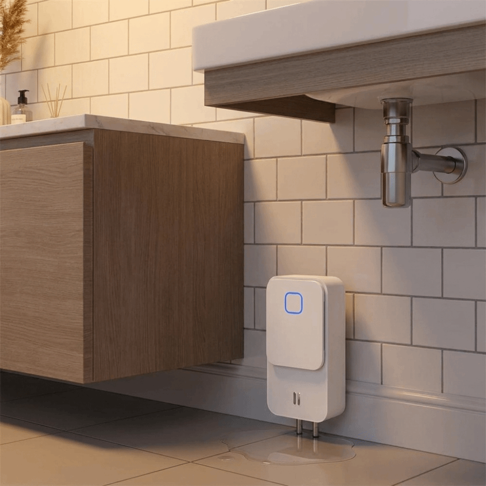مستشعر تسرب المياه متصل بالواي - مراجعة Wifi Water Sensor وسعره