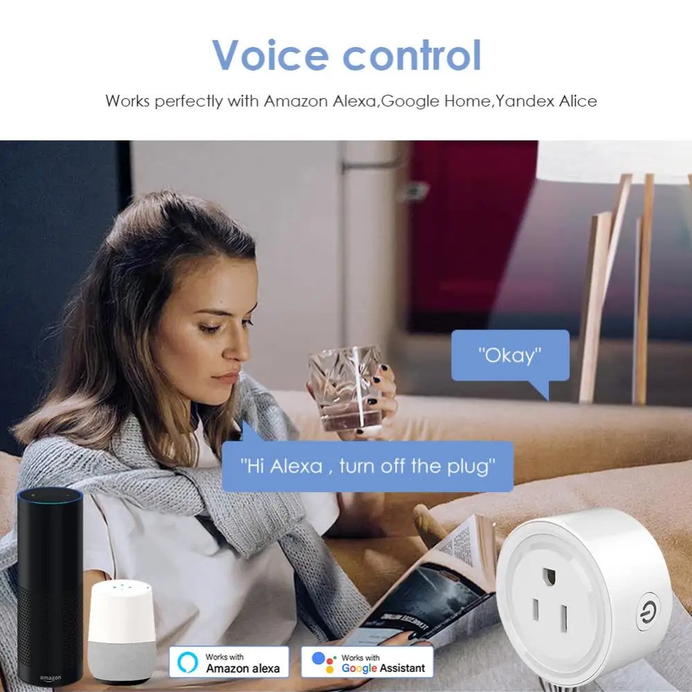 Tuya Smart Wifi Plug منفذ لاسل - مراجعة Smart Home Outdoor وسعره