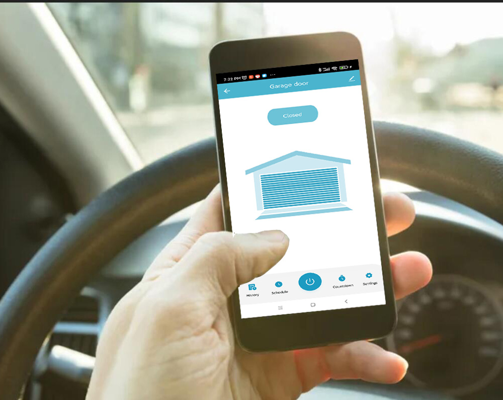 وحدة تحكم فتاحة باب المرآب الذ - مراجعة Smart Home Registration وسعره