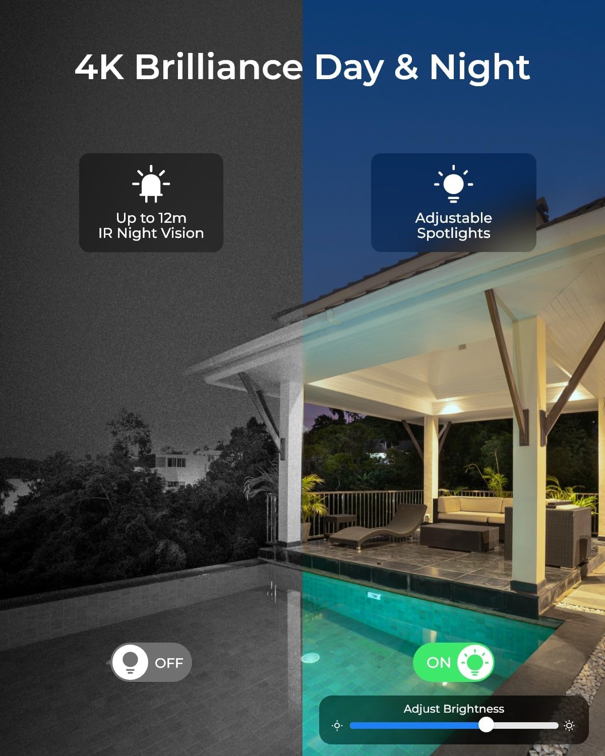 كاميرا أمان منزلية خارجية بدقة - مراجعة Smart Home Outdoor وسعره