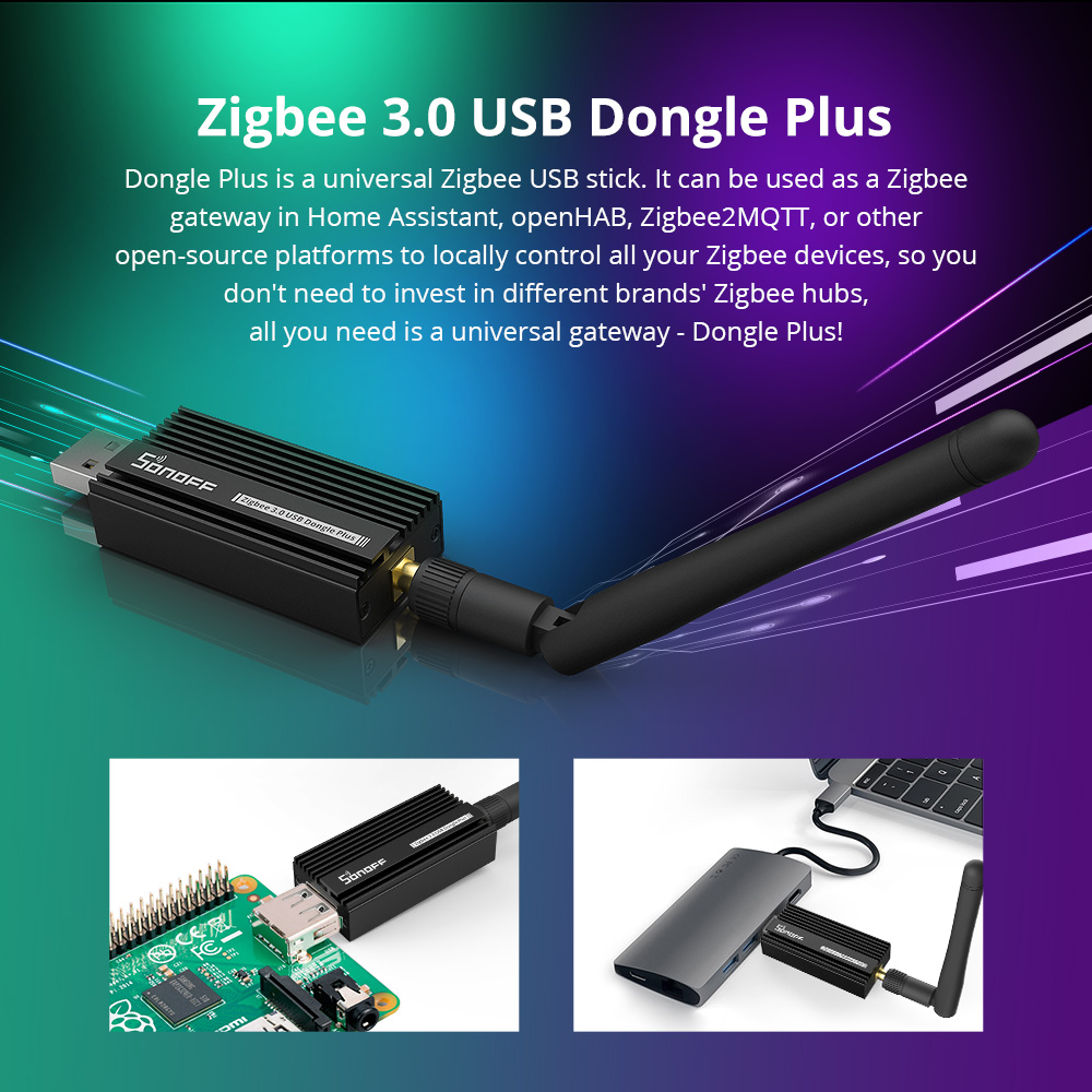 دونجل USB ذكي SONOFF Zigbee 3. - مراجعة Smart Home Registration وسعره