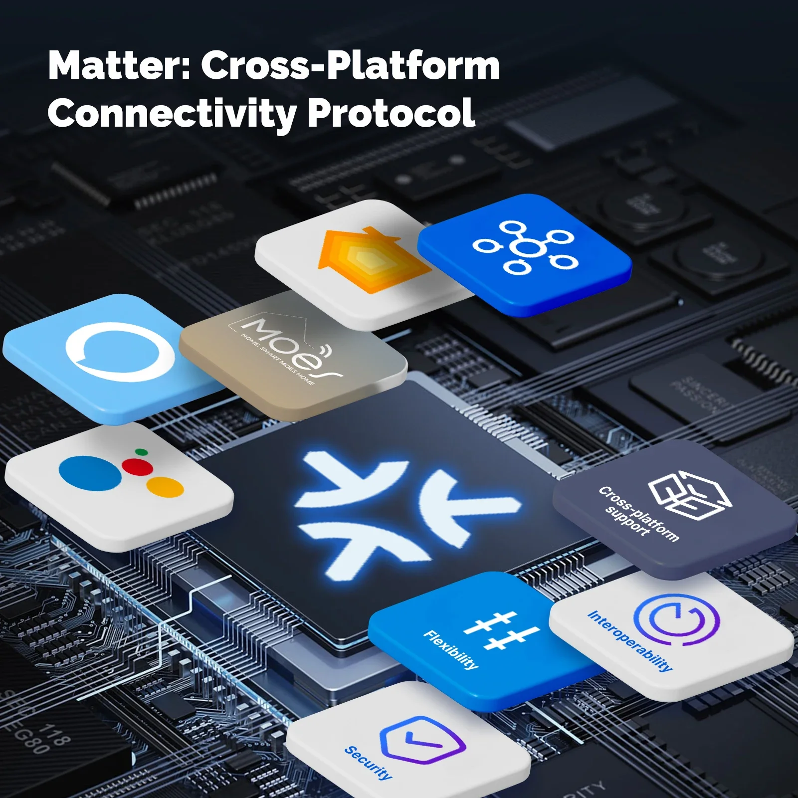 MOES Matter Tuya WiFi مفتاح ال - مراجعة Smart Home Button وسعره