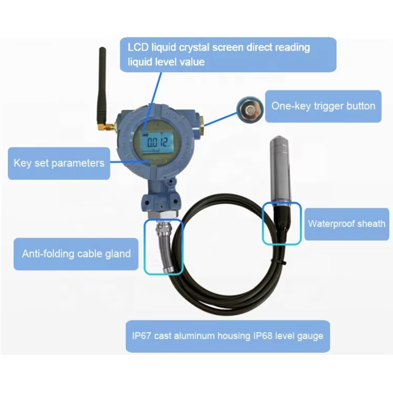 مستشعر مستوى المياه اللاسلكي م - مراجعة Wifi Water Sensor وسعره