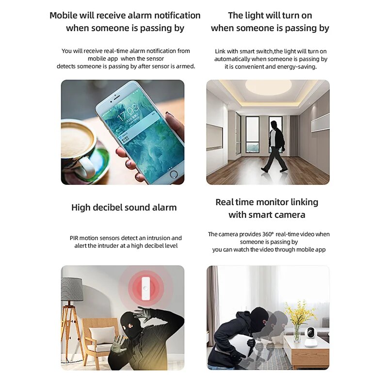 جهاز استشعار الحركة Tuya-Zigbe - مراجعة Smart Home Outdoor وسعره