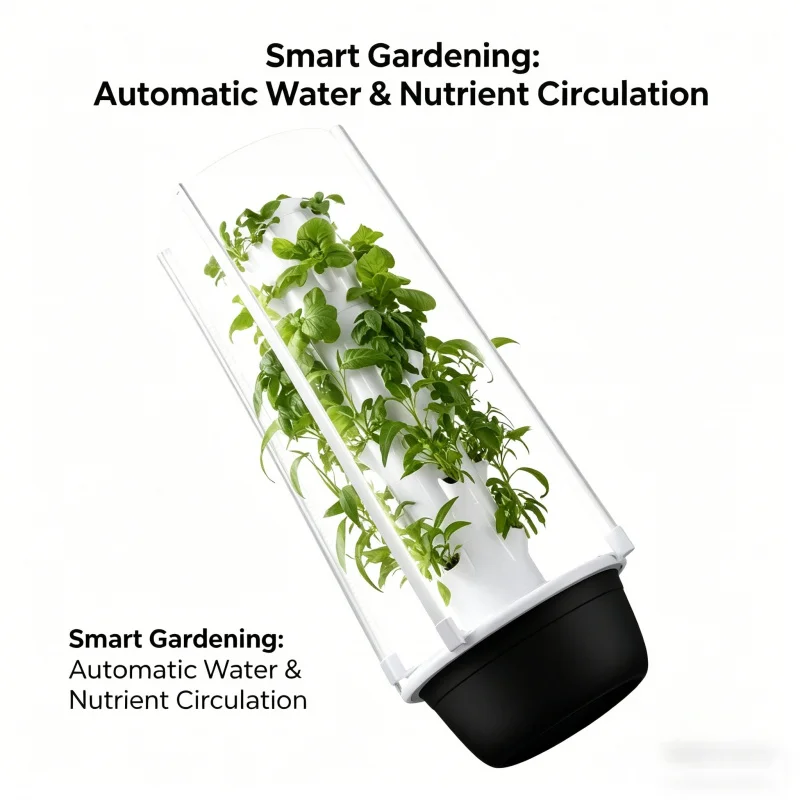 نظام زراعة عمودي ذكي من SpaceT - مراجعة Smart Home Outdoor وسعره