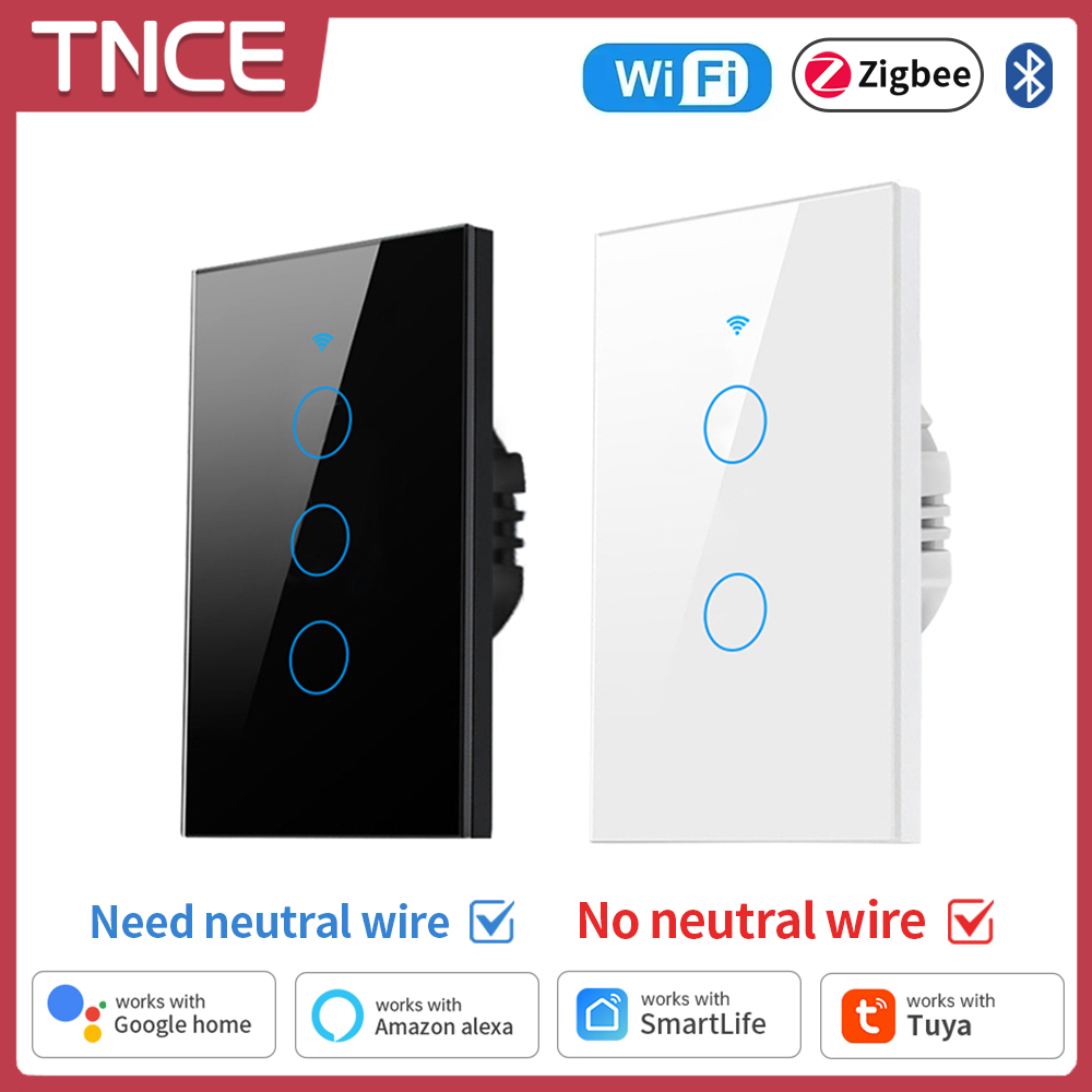مفتاح إضاءة ذكي TNCE Tuya ، وا - مراجعة Smart Home Button وسعره