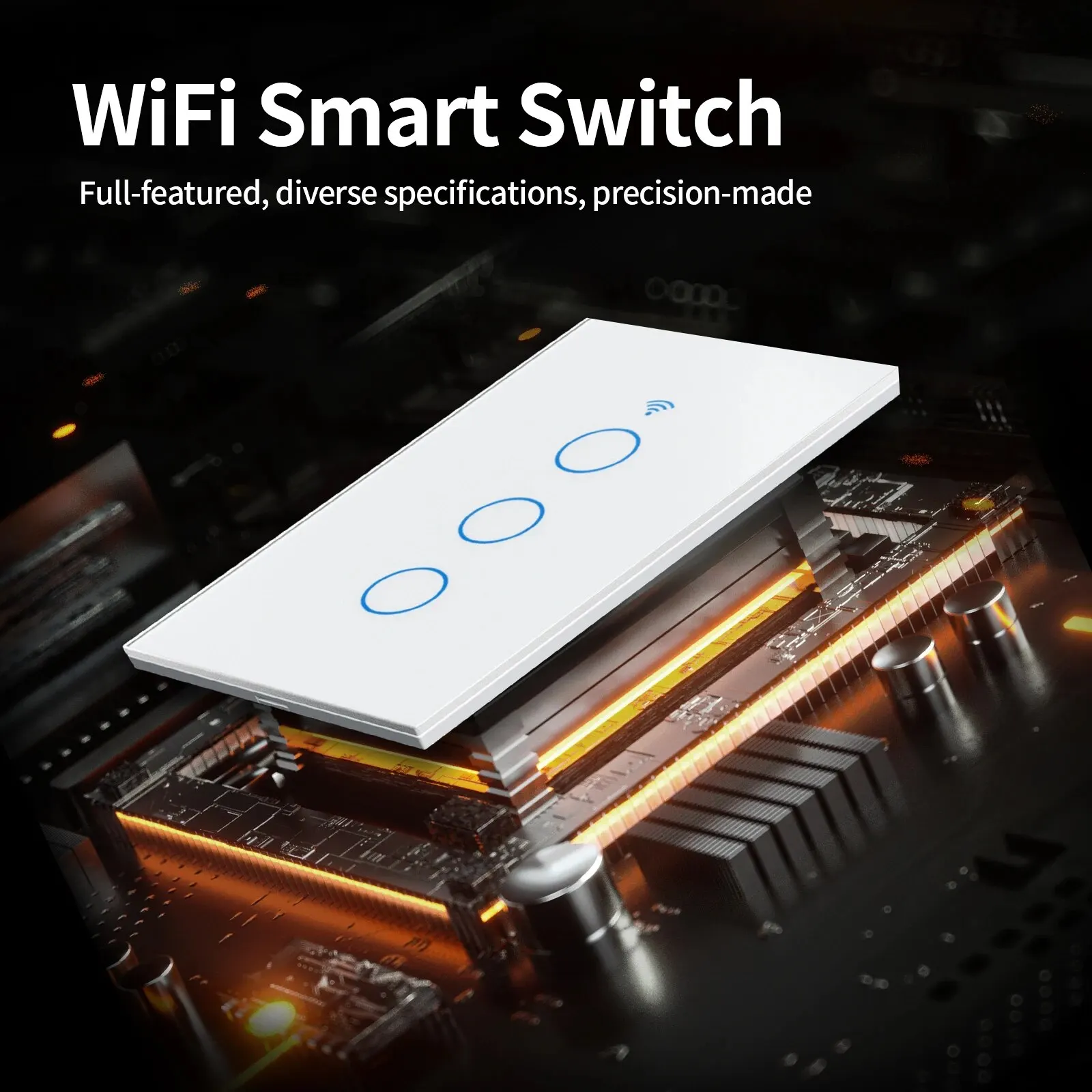 مفتاح إضاءة ذكي TNCE Tuya ، وا - مراجعة Smart Home Button وسعره