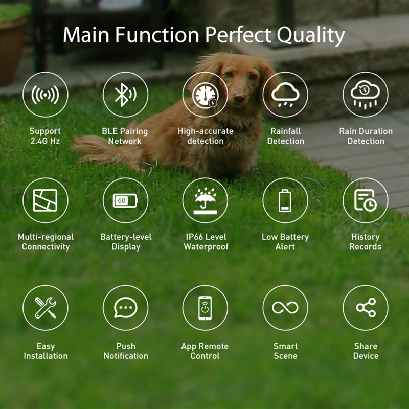 مستشعر مطر واي فاي للكشف عن مد - مراجعة Smart Home Outdoor وسعره