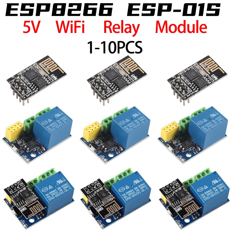 وحدة ريلاي واي فاي ESP8266 ESP - مراجعة Smart Home Arduino Uno وسعره