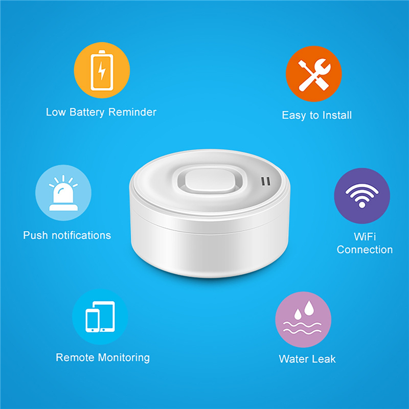 كاشف تسرب المياه الذكي WIFI 10 - مراجعة Wifi Water Sensor وسعره