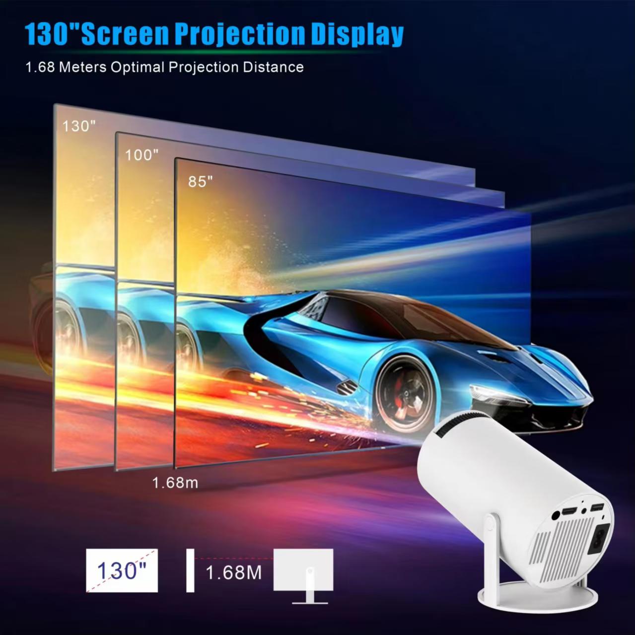 جهاز عرض محمول صغير HY300 بنظا - مراجعة Smart Home Retrofit وسعره