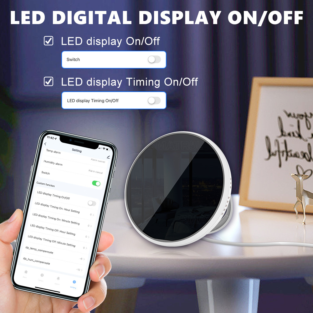 Tuya USB مستشعر درجة الحرارة و - مراجعة Smart Home Design وسعره