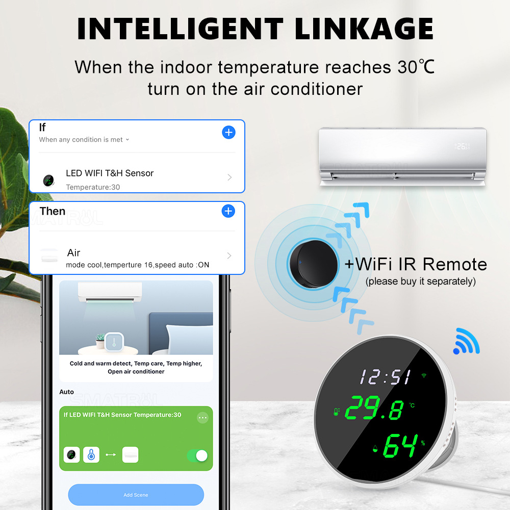 Tuya USB مستشعر درجة الحرارة و - مراجعة Smart Home Design وسعره