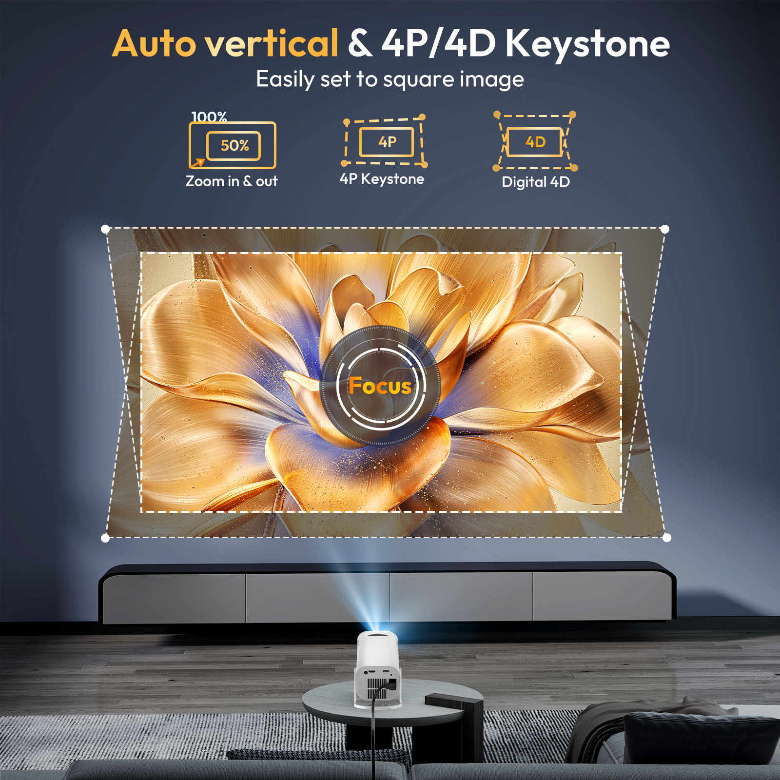 جهاز عرض XGODY Gimbal 3 Pro 4K - مراجعة Smart Home Retrofit وسعره