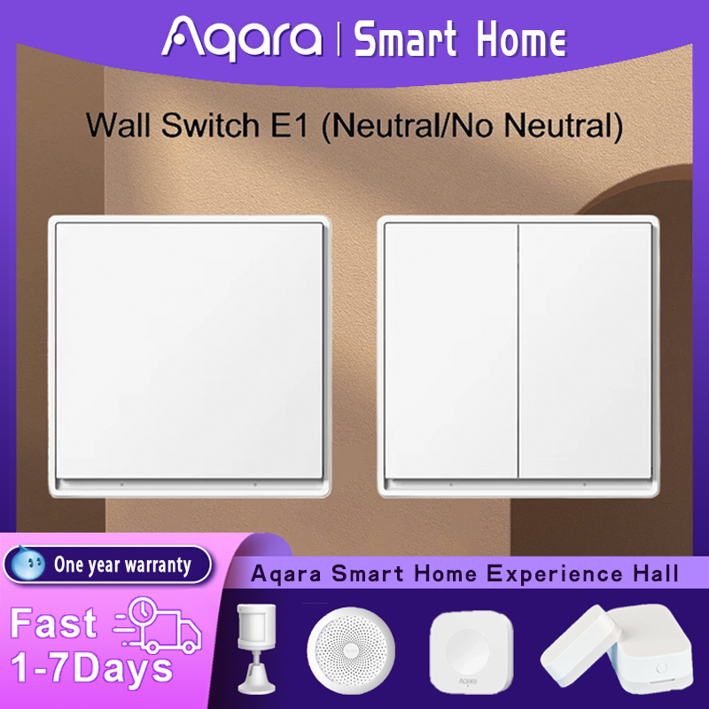 الأصلي Aqara الجدار التبديل E1 - مراجعة Smart Home Future وسعره