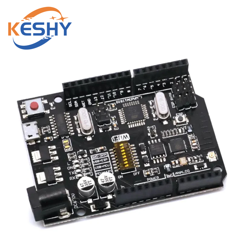 UNO + WiFi R3 ATmega328P + ESP - مراجعة Smart Home Arduino Uno وسعره