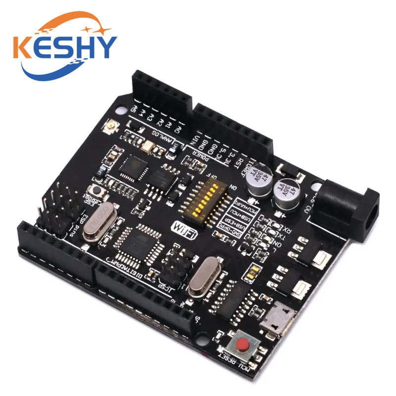 UNO + WiFi R3 ATmega328P + ESP - مراجعة Smart Home Arduino Uno وسعره